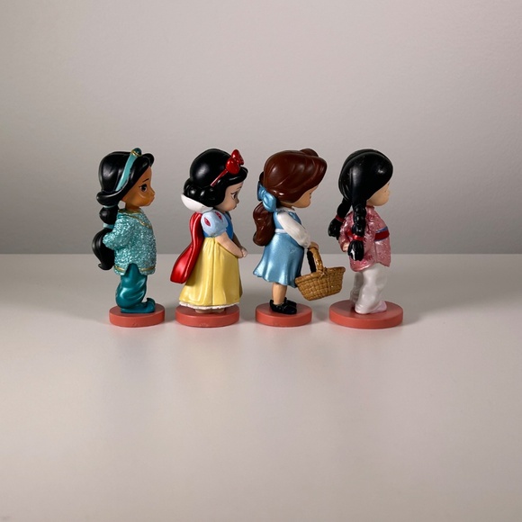 Disney Animators Collection Princesses PVC Set Of 7 (93F) - Picture 5 of 9